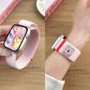 Совместимый нейлоновый ремешок-липучка с мультяшным рисунком для Apple iWatch Series 11, модель 109876E.