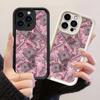 Мягкий чехол JT353 Money Pink Aesthetic для iPhone 17 16 15 14 13 Pro Max, Samsung S26 S25 Ultra A17 A07 A56, Xiaomi 15T, Redmi 15c, Note 14 13.