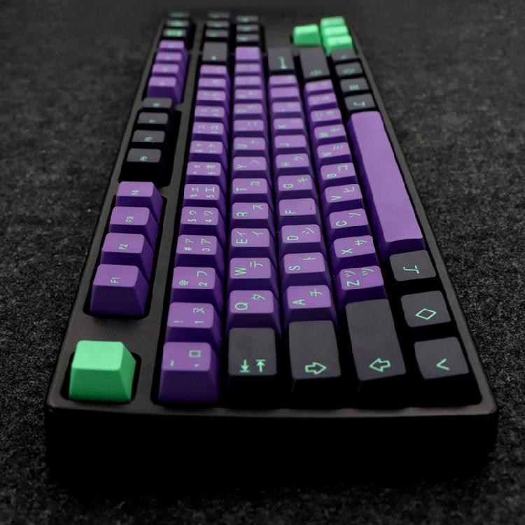 PBT Dye Sub Keycaps 146pcs Cherry Profile EVA Keycap Set for Gaming Mechanical