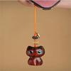 Cat Sandalwood Mobile Phone Chain Backpack Pendant