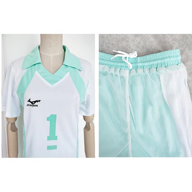 Аниме Косплей Костюм Волейбол Юниор Аоба Джониши Средняя школа Чуан Тору Ролевая Игра Джерси Команда Косплей Униформа