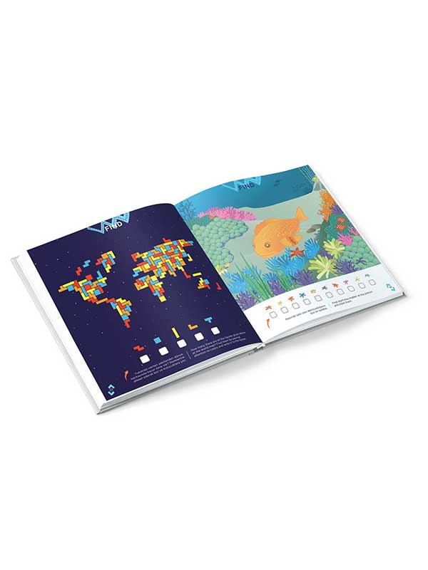 НАХОДИТЬ (Возраст 6+) / Серия книг, улучшающих IQ, внимание и способности, английский-турецкий