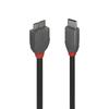 LINDY 3м ANTHRA LINE USB 3.2 Gen 1 Type-C на Micro-B Кабель (Номер модели: 36623)