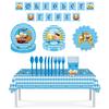 Spot Oktoberfest-Themed Plate Set, Paper Cup, Tissue, Tablecloth, Balloon, Party Decoration, Disposable Items