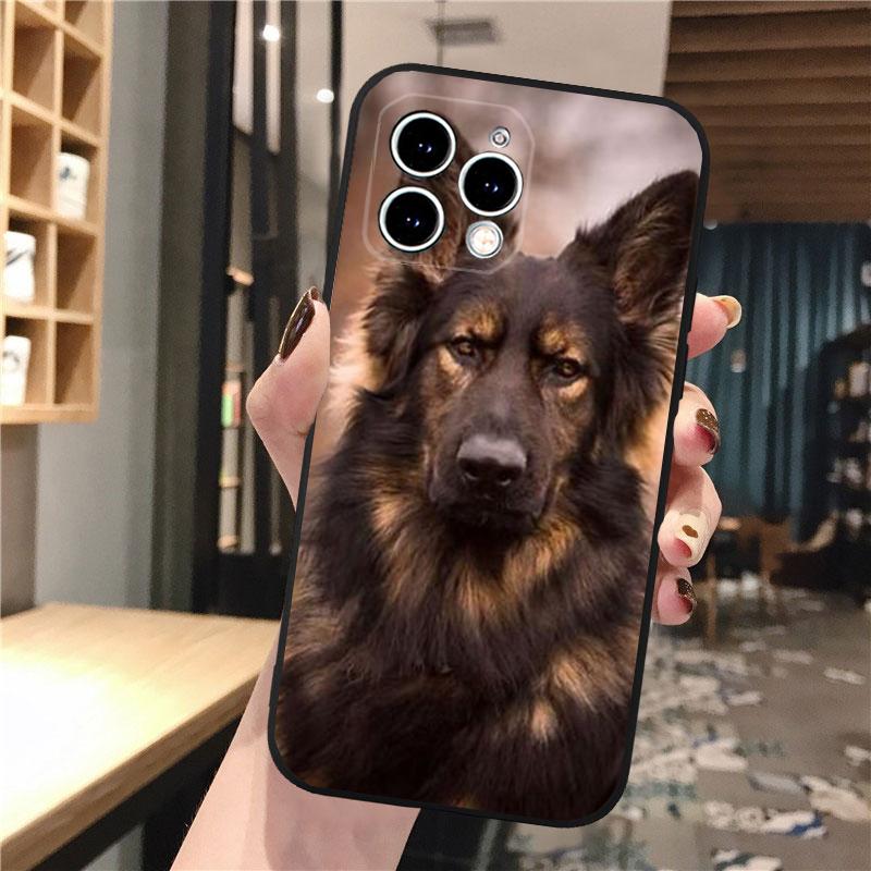 Чехол для телефона с немецкой овчаркой для iPhone Samsung Galaxy Redmi Xiaomi Oppo OnePlus Note SA 7 8 9 10 11 12 13 14 20 21 22 23 53 54 Pro Max Plus Ultra