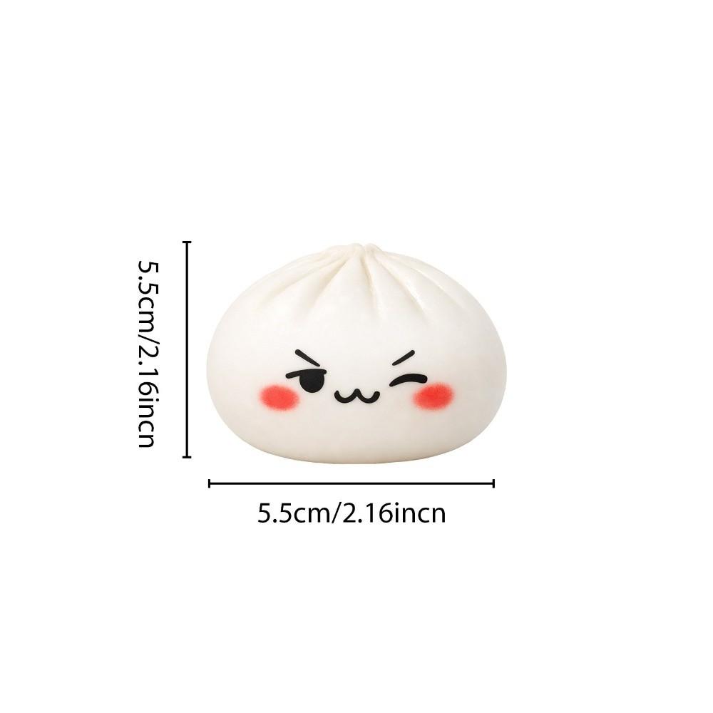 Soft Steamed Stuffed Bun Squishy Pinch Le Slow Resilience Squishy Toy  Relaxation Tool