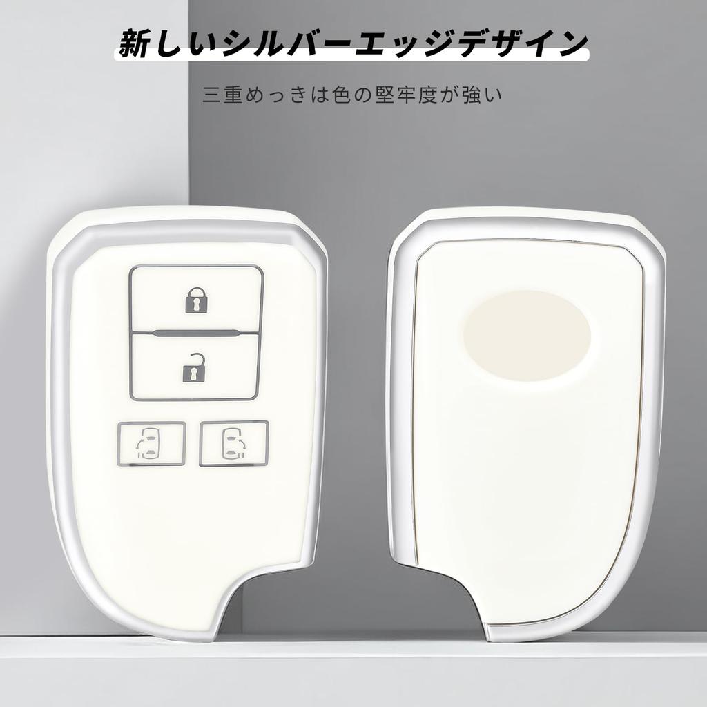 [OFFCURVE] Чехол для ключа TOYOTA Hiace для автомобилей Toyota 4 кнопки, раздвигающиеся с обеих сторон Ударопрочный и устойчивый к царапинам брелок для автомобилей серии HIACE200