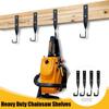 Space Saver Chainsaw Holder Garage Storage Easy Installation For Various Tools Multi Tasking Storage Chainsaw Holder Wall M S6W5
