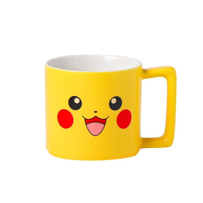 Керамические кружки SHUNXIANG Кружка Pokémon Pikachu Kawaii Аниме Чашка для завтрака и молока Милая Посуда для напитков Кофейная кружка Детские стаканы для воды