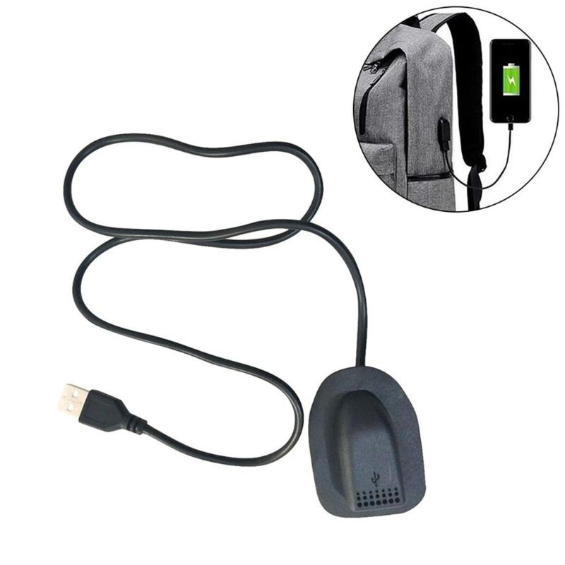 Рюкзак Внешний Расширяемый USB-порт Интерфейс Зарядки Адаптер Кабель для Зарядки Мобильного Телефона Шнур Рюкзак Адаптер Зарядки