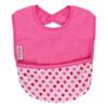 Silly Billyz Silly Billyz Fleece Pocket Bib (Pale Cerise)