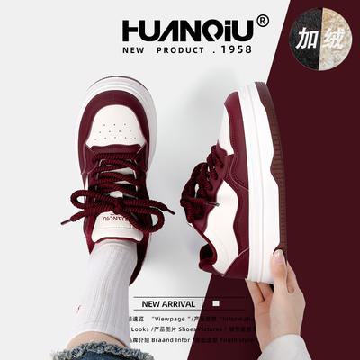 Глобальные популярные бархатные туфли на платформе для женщин ZHQ68056M зимние новые толстоподошвенные теплые, удобные и износостойкие спортивные туфли для женщин