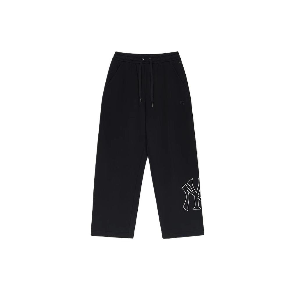 Новые повседневные брюки MLB New York Yankees Унисекс Черные 3APTB0551-50BKS