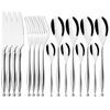 16 шт., нож, вилка, кофейная ложка, набор столовых приборов, посуда из нержавеющей стали 18/10, набор столовой посуды высокого качества, кухонное серебро, столовые приборы