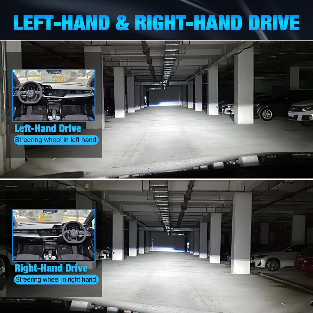 2Pcs H4 H7 Led Projector Lens Headlight Mini Bulbs H8 H11 Canbus 9005 HB3 9006 HB4 Car Headlamp 30000LM 300W Hi/Lo Beam Spotlight LHD RHD Auto Lamp
