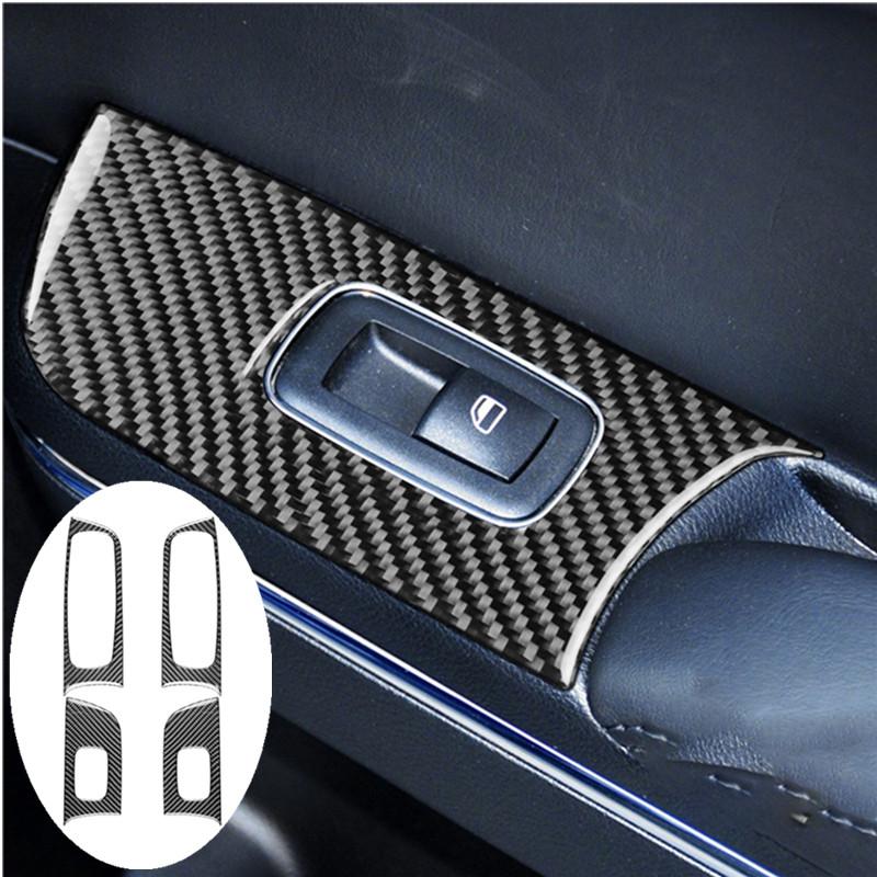 Car Interior Decoration Protection Carbon Fiber Sticker For Dodge Charger 2015-up Deluxe Auto Styling