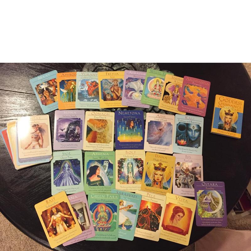 Карты Oracle Guidance Goddess, 44 предмета, предсказание судьбы, гадание на будущее, карты Таро, игральные карты, загадочный рождественский подарок