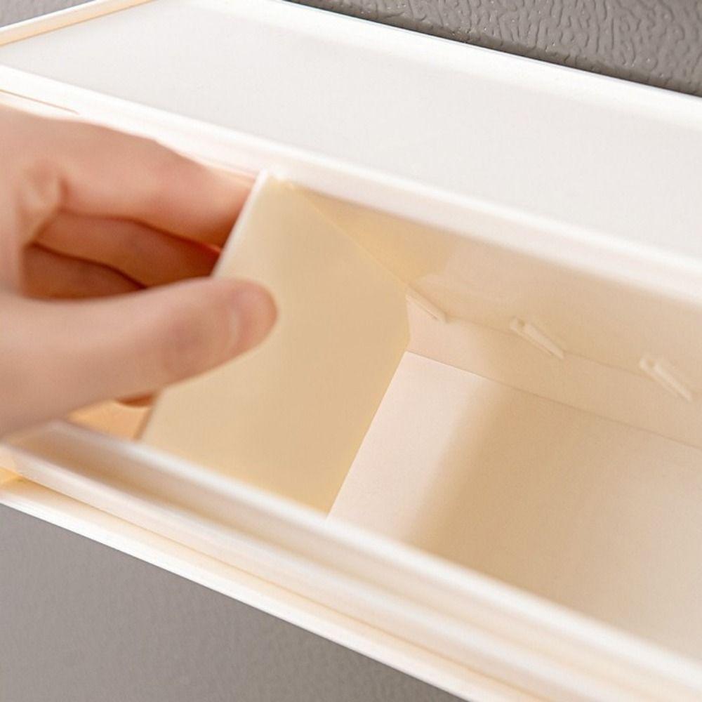 Магнитный ящик для хранения на холодильник без сверления, пластиковый боковой подвесной стеллаж для хранения, для ванной