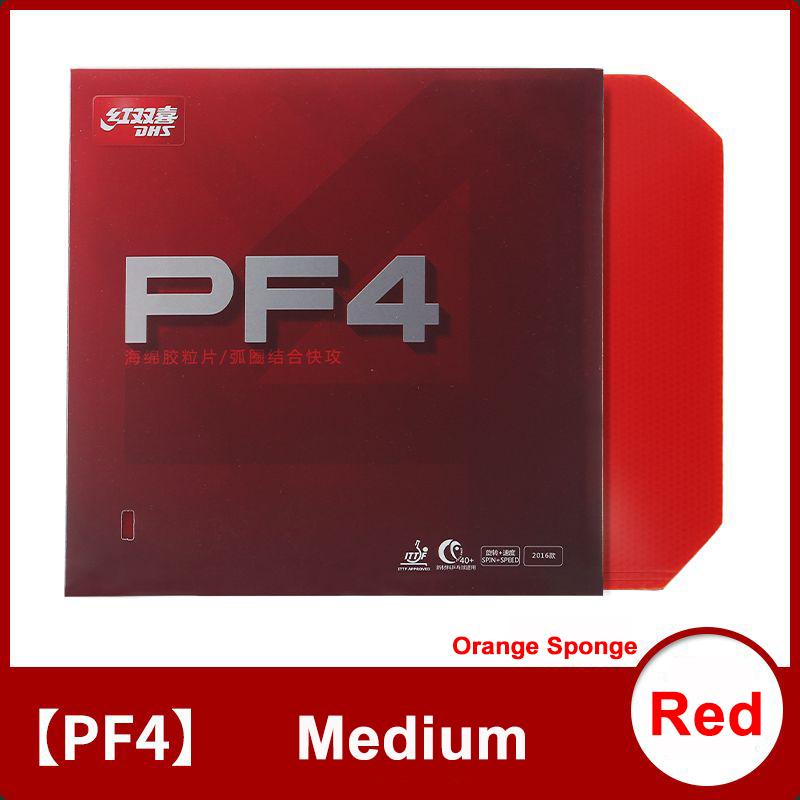 Оригинальная новая накладка для настольного тенниса DHS PF4-50 PF4 50 PF4 с высокоэластичной губкой для тренировок, накладка для настольного тенниса