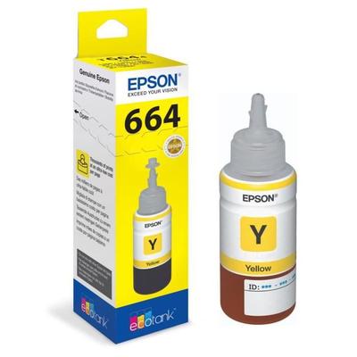 Чернильный картридж Epson ECOTANK T6644 Желтый