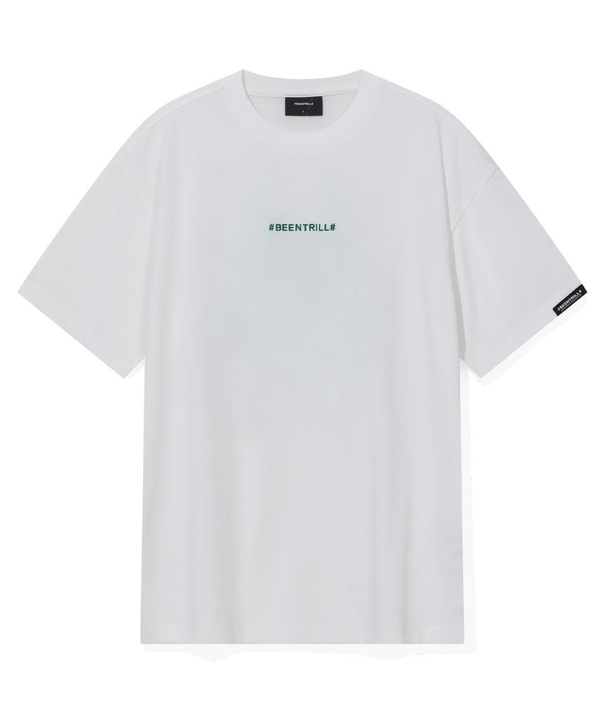 Футболка BEENTRILL Illusion Hashtag (зеленый)