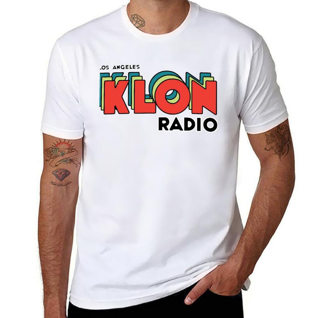 KLON Radio II T-Shirt T Shirts for Man Pack White T Shirt Man Plain Graphic T Shirts for Man T-Shirt