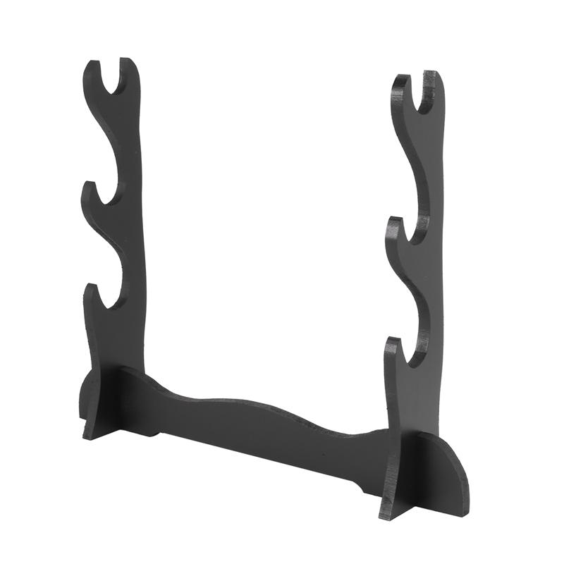 Good-4X 3Tier Samurai Sword Katana Holder Stand Bracket Rack Display Black