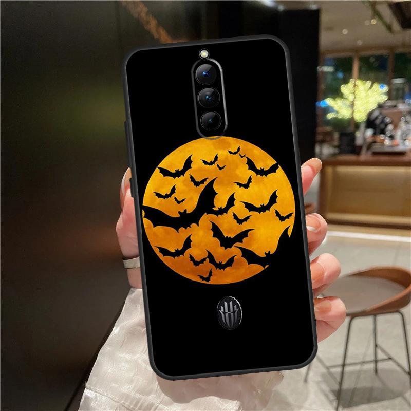 Чехол Хэллоуин Летучие Мыши Вампиры Для ZTE Nubia Red Magic 11 10 9 8 8S 9S 10S Pro Plus 6 7 6S 7S Для RedMagic 10 Air Чехол