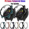 PC Case+Tempered Glass For Garmin Forerunner 265 265S 965 955 255 255S Forerunner 255 255S 955 965 Screen Protector Watch Cover