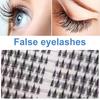 1 набор накладных ресниц, естественный вид, пушистые, многоразовые, женские, индивидуальные, накладные ресницы, инструменты для макияжа на сцене и вечеринке