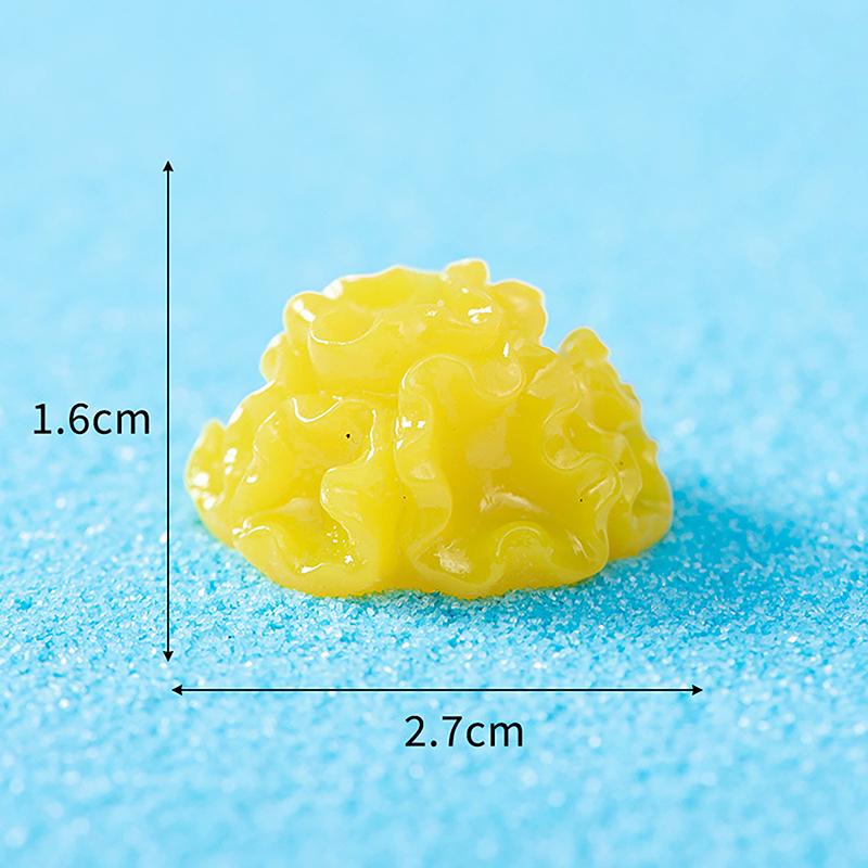 Colorful Resin Aquarium Mini Artificial Coral Shell Reef Landscape Fish Tank Underwater Ornament Aquarium Accessories