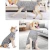 Dog Surgery Recovery Suit Abdominal Wound Protector Stop Licking Spay Shirt for Male and Female Dogs After Surgery with Zipper