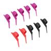 10pcs Sewing Fingerthing Pusher Thread Controller Colourful Finger Protector Awl and Fabric Pusher Sewing Fabric