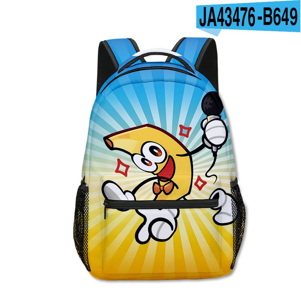 Kpop Funny Youthful School Bags Unisex Shovelware Brain Game Travel Bags 3D Print Oxford Waterproof Notebook Shoulder Backpacks