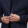 EMZ Men's Autumn/Winter Executive Wool Blend Jacket