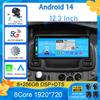 12,3 дюйма для Renault Trafic Opel Vivaro Nissan Primastar 2010 - 2014 CarPlay Android Auto Radio Car Multimedia Video Player