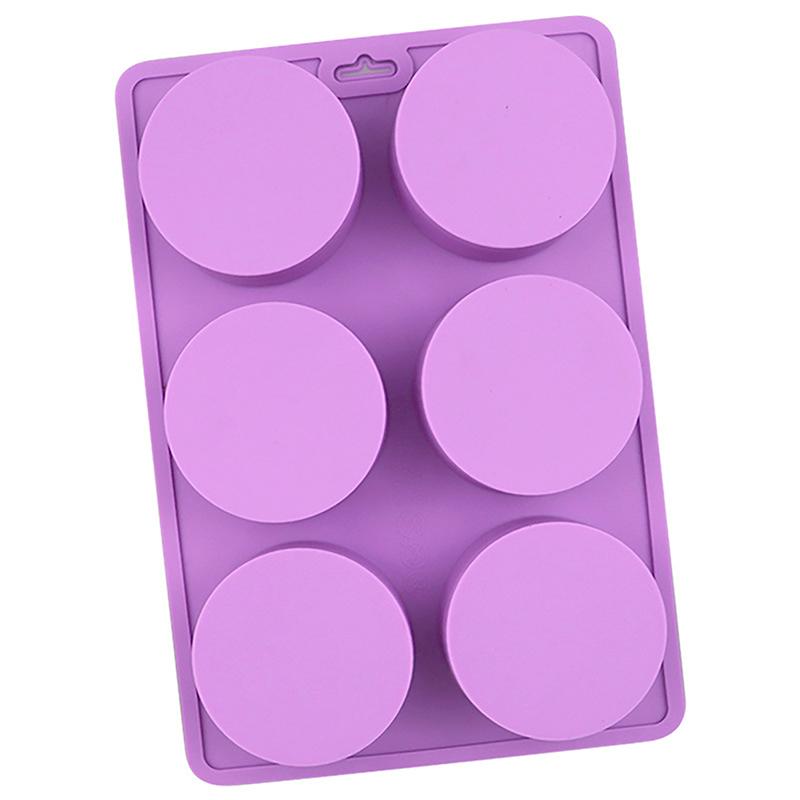 6 полостей силиконовая форма для шоколада Mooncake DIY Mold Различные формы цветов конфеты цветы мыло форма для выпечки инструмент