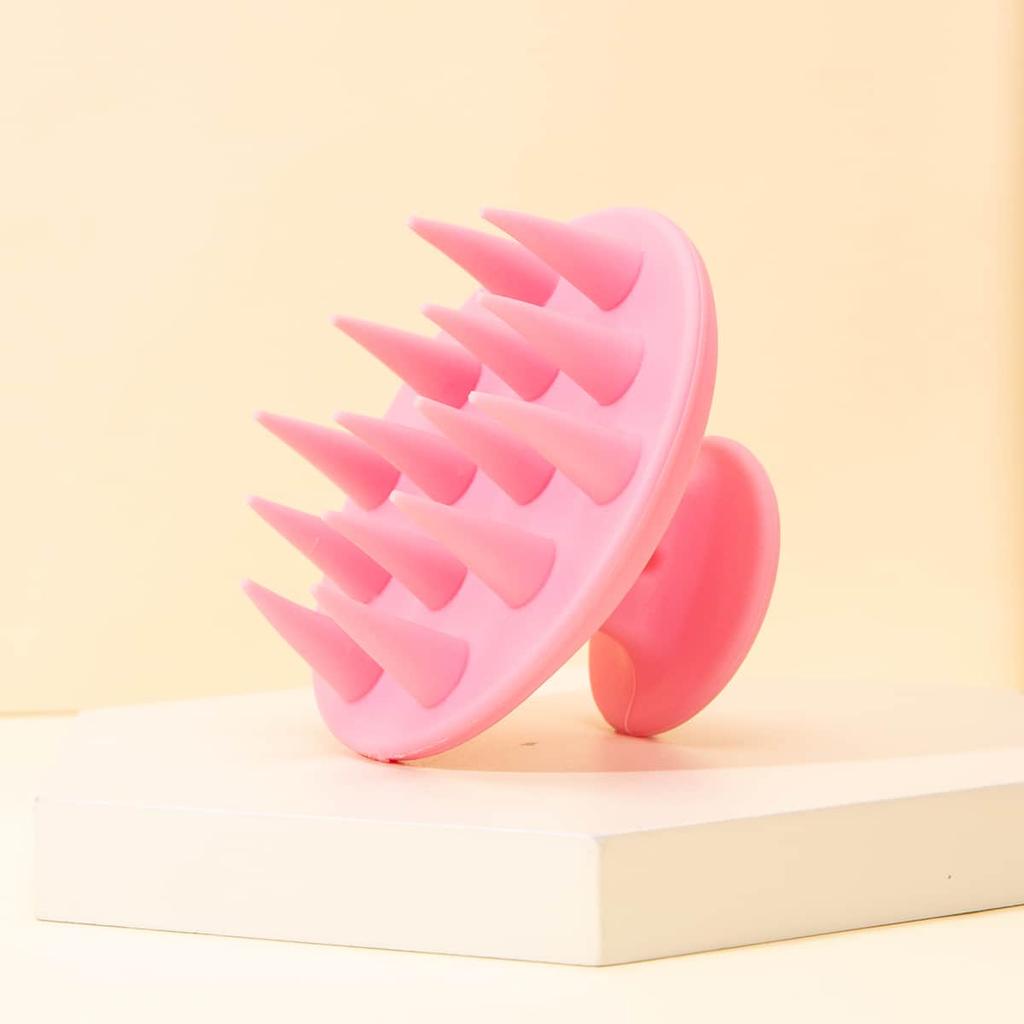 1pcs Scalp Massage Hair Washing Shampoo Brush Soft Silicone Hairbrush Bath Shower Brush Family Salon Hair Care Tool Gifts