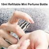 5PCS 10ml Refillable Mini Perfume Bottle Portable Aluminum Atomizer Perfume Spray Bottle Cosmetic