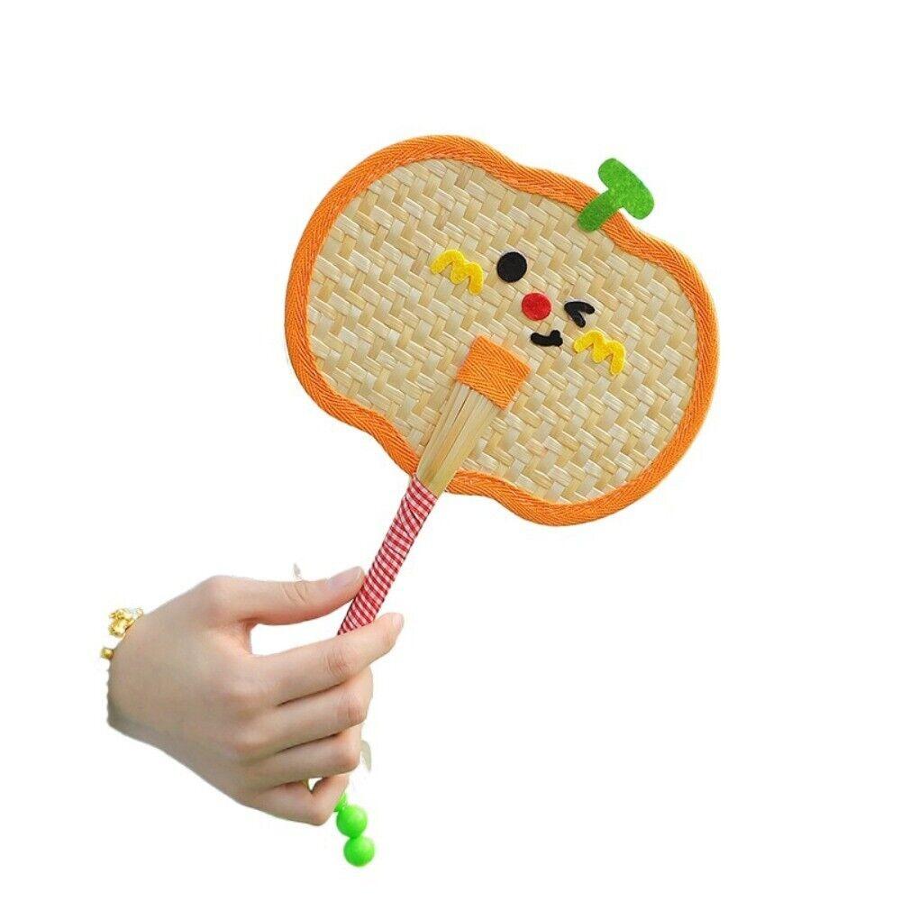 Hand-cranked Pu Fan Bamboo Craft Fan New Handheld Fan Home Decor