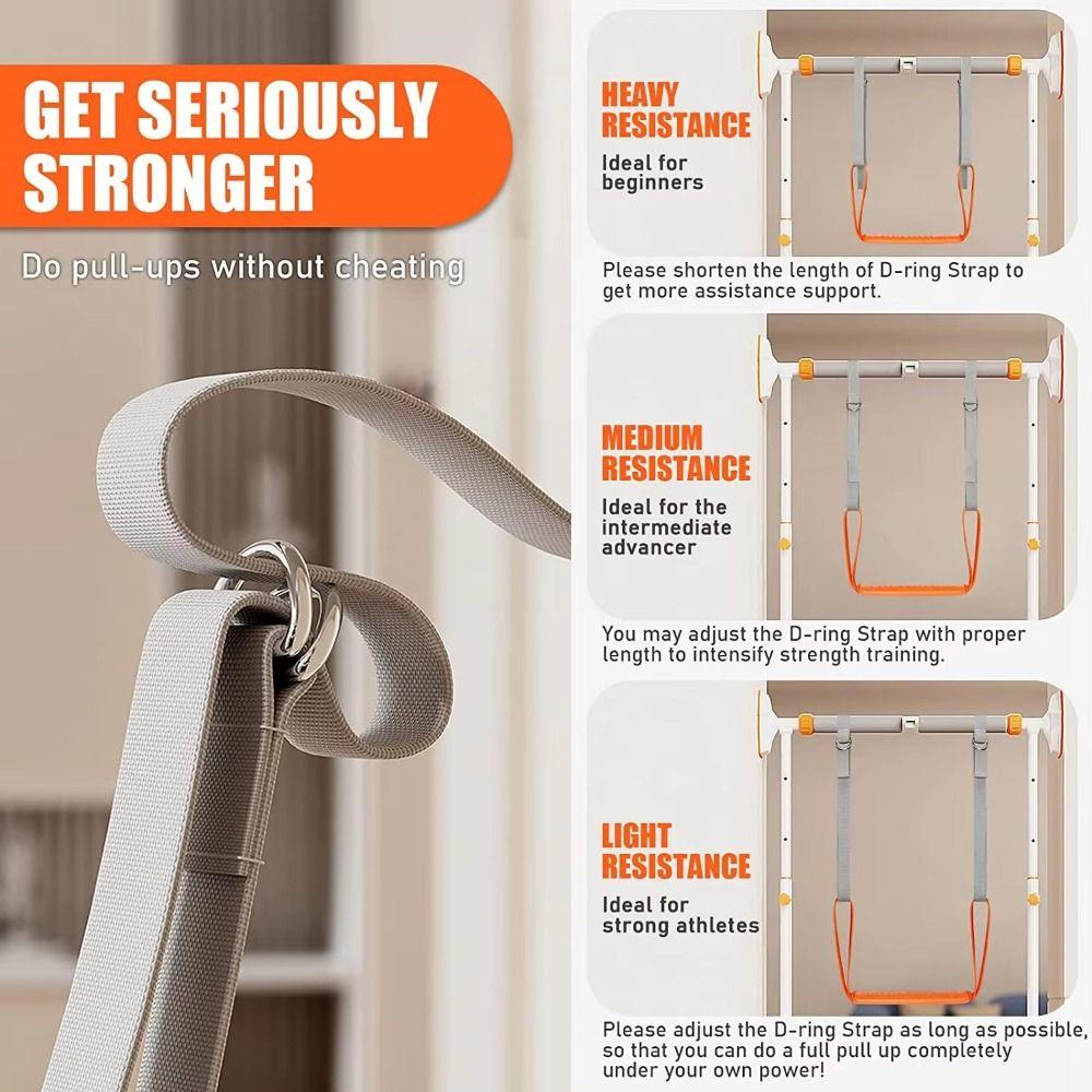 Portable Pull Up Assistance Bands Household Hanging Resistance Bands  Unisex