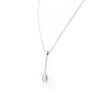 Altesse [I2931] - Белое серебряное ожерелье «Богиня»