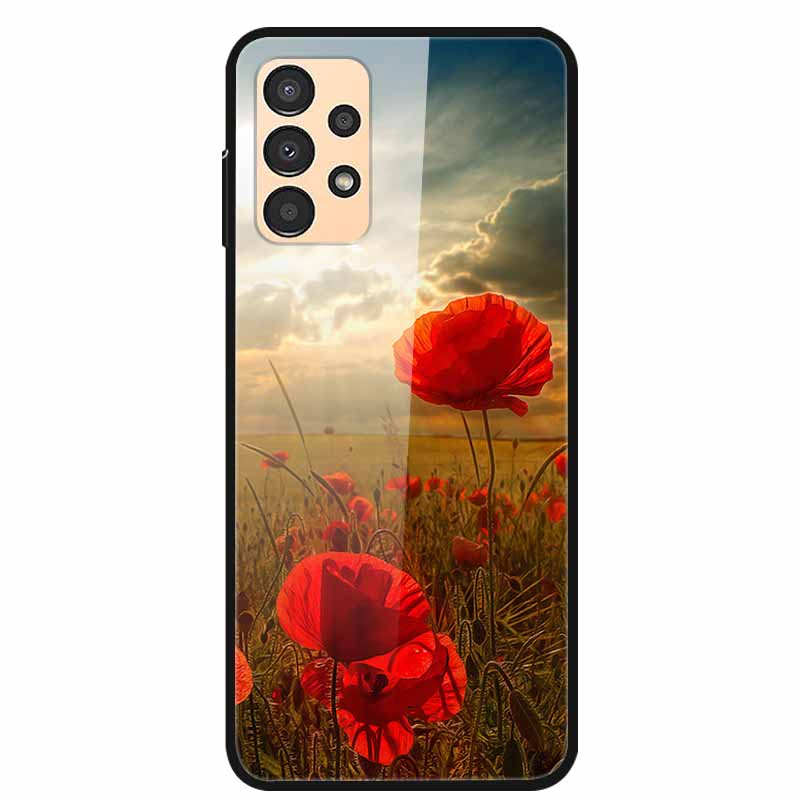 Чехол для Samsung A53 5G 2022 Мраморное Закаленное Стекло Жесткая Задняя Крышка для Samsung Galaxy A33 A73 5G Чехлы для Телефона Защитные Fundas