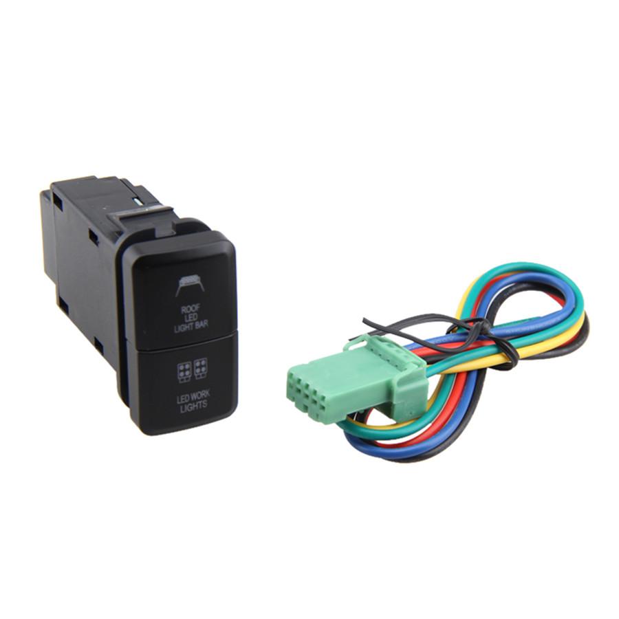 12V LED Light Switch For Toyota Landcruiser