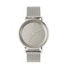 Klon Watch Solar Watch Replacement Strap Simple 38mm KLON SLIM SOLAR STYLE CONNECTION LATTER 38mm Men's Women's -SILVER MESH-