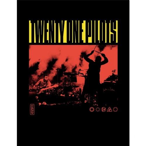 Twenty One Pilots Live Fire Framed Poster