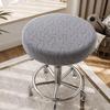 Stretchable Bar Round Stool Cover 30-38cm Seat Protector Stretch Fit Swivel Chair Cover  Home Use