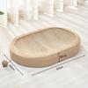 Miaolisi Wear-Resistant Round Jute Cat Scratching Board