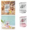Automatic Bird Feeder Feeding Station Cage Accessories Easy to Clean Bird Cage Feeder for Birds Cockatiel Budgies Lovebirds