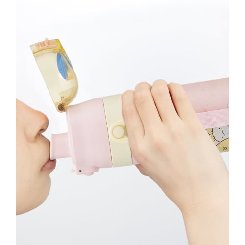 Skater Children's Stainless Steel Water Bottle 2-Way Direct Drinking 420ml Cup Drinking 350ml Sumikkogurashi Mole House Child-friendly Lightweight Typ